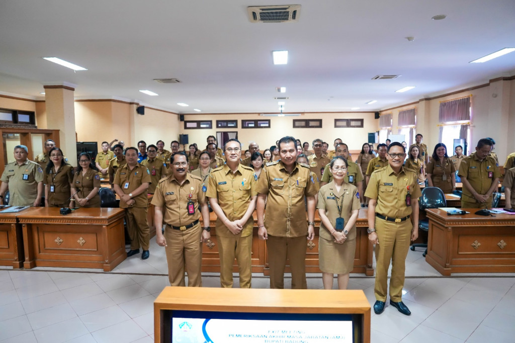 Exit Meeting Pelaksanaan Pemeriksaan Berakhirnya Masa Jabatan Kepala Daerah